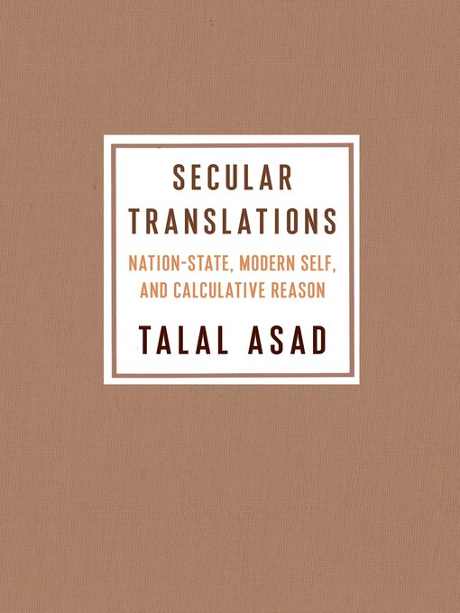 Title details for Secular Translations by Talal Asad - Available